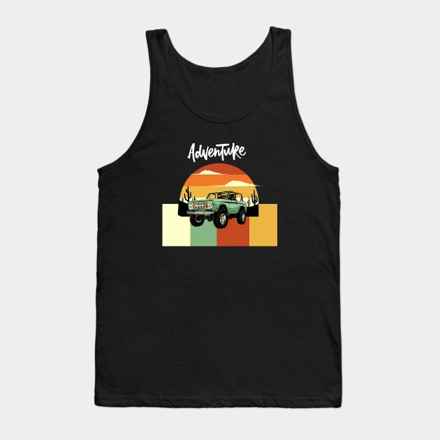 Adventure and exploration Tank Top by Gatofiero